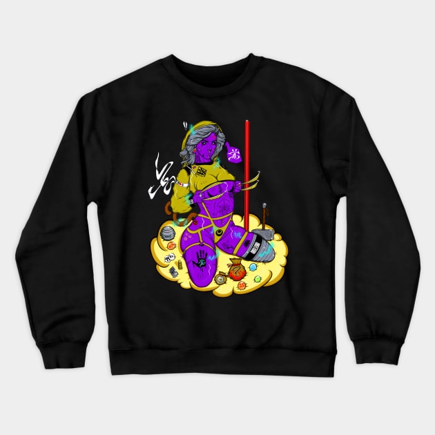 The Wet Titan 2 [ By #ArtIzMuzikForTheEyez ] Crewneck Sweatshirt by ArtIzMuzikForTheEyez